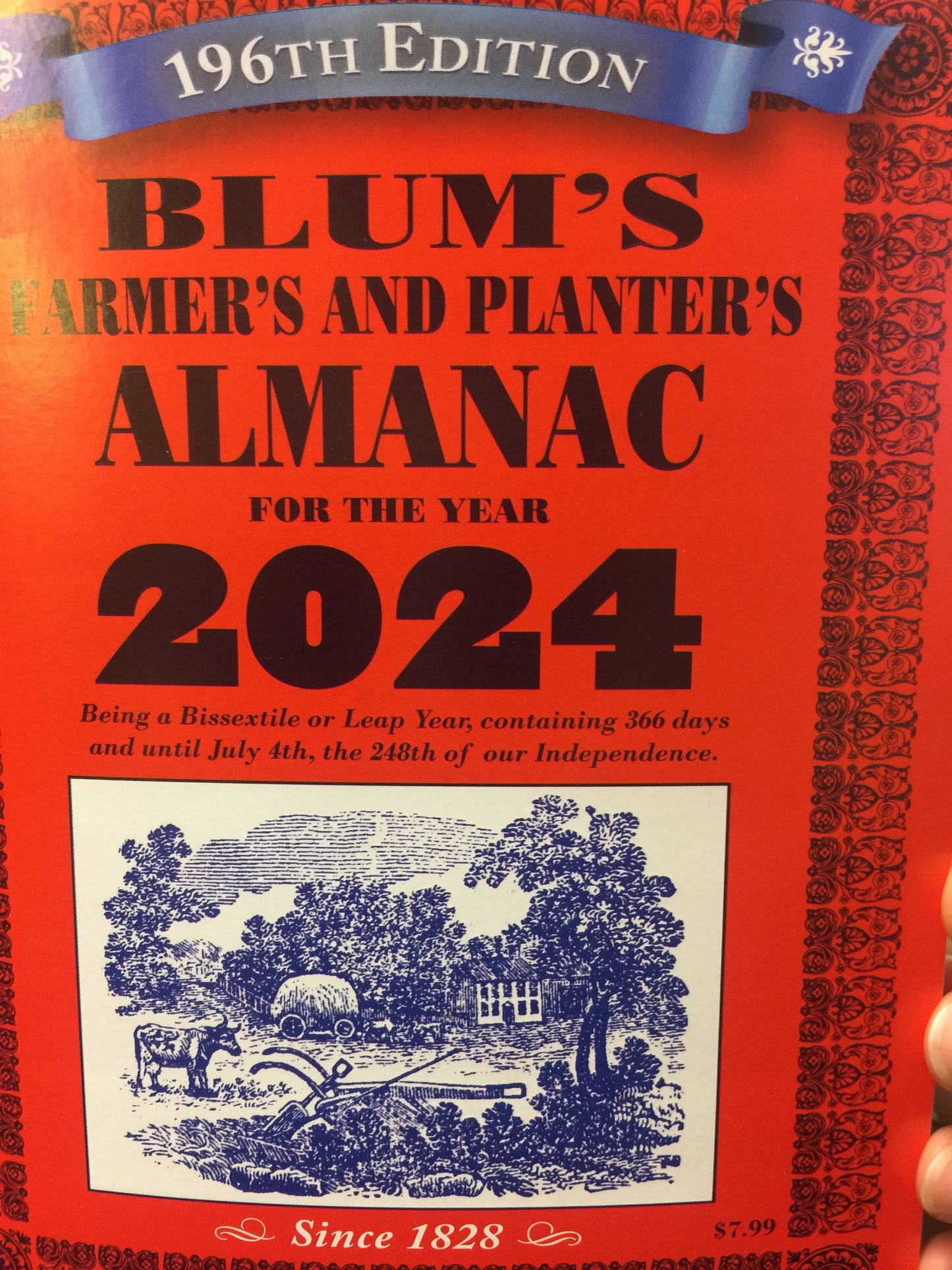 Blum's Farmer's and Planters Almanac 2024