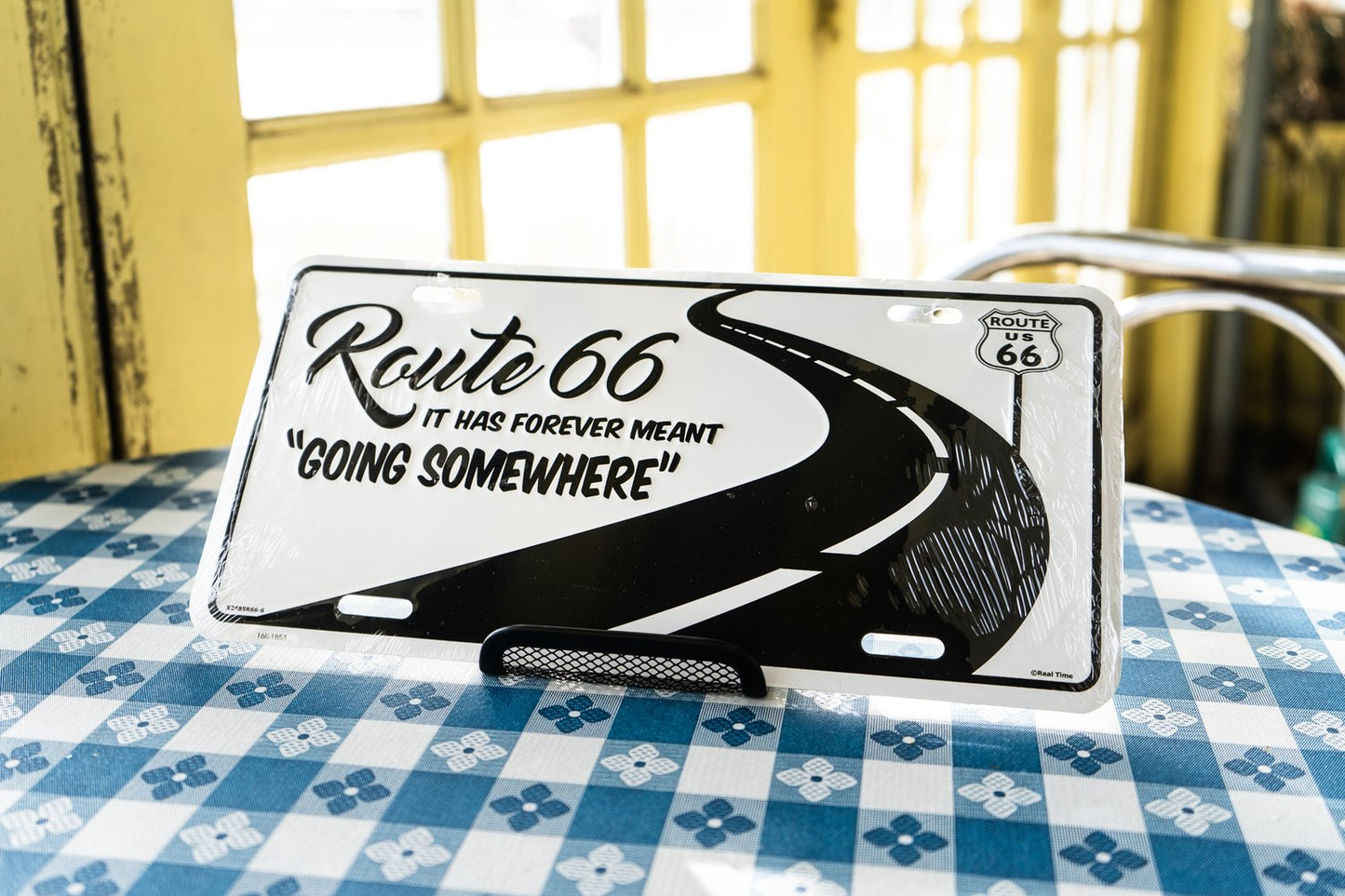 Route 66 License Plates